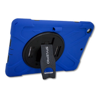 StylePro, iPad 10th gen shockproof case with rotating stand, 10.9” blue.