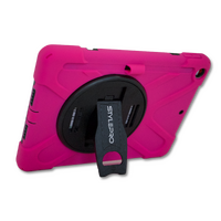 StylePro, iPad 10th gen shockproof case with rotating stand, 10.9” pink.