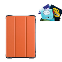 StylePro, iPad 10.2" Shockproof Case with free gift kids sleeve, Orange