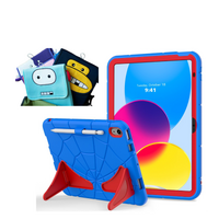 StylePro iPad 10 kids case with free gift kids sleeve, blue