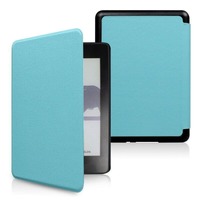 StylePro Kindle case, slimfit cover, thin and lightweight for Kindle Basic 6”, ice blue