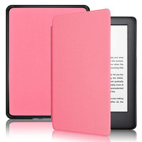 StylePro Kindle case, slimfit cover, thin and lightweight for Kindle Basic 6”, pink