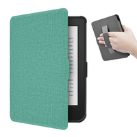 StylePro Kobo Clara case with hand strap, green