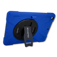 StylePro, iPad 10.2 shockproof case with rotating stand for iPad 7th & 8th gen, 10.2” blue